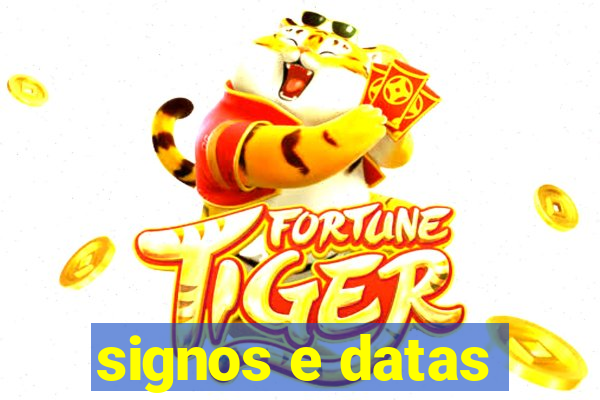 signos e datas