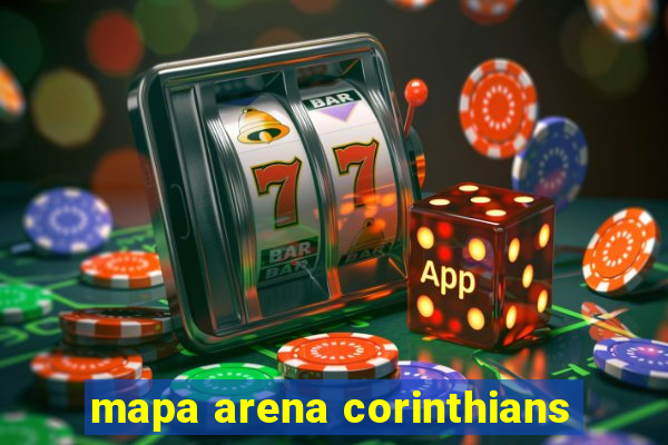 mapa arena corinthians