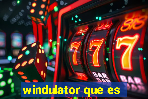 windulator que es