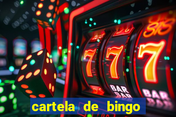 cartela de bingo cha de panela