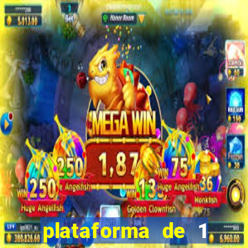 plataforma de 1 real fortune tiger