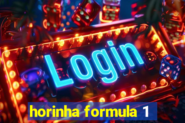 horinha formula 1