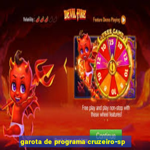 garota de programa cruzeiro-sp