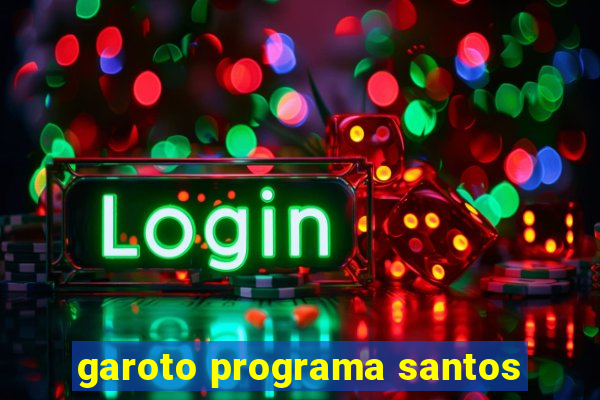 garoto programa santos