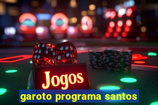 garoto programa santos