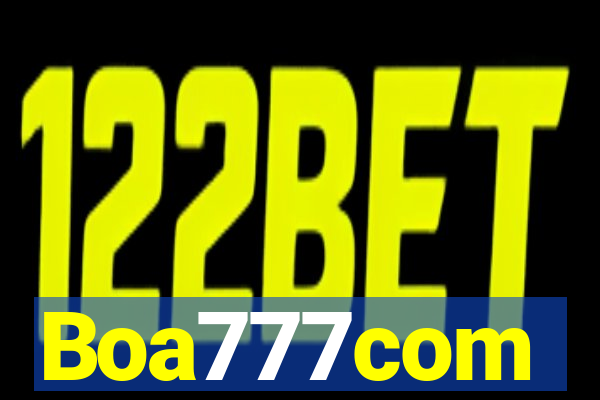 Boa777com