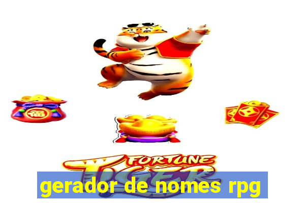 gerador de nomes rpg