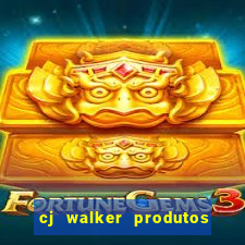 cj walker produtos onde comprar