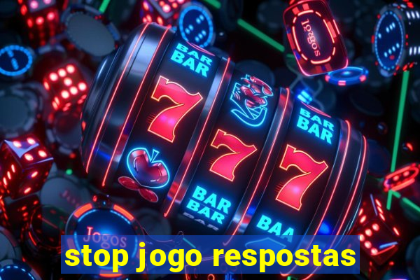 stop jogo respostas