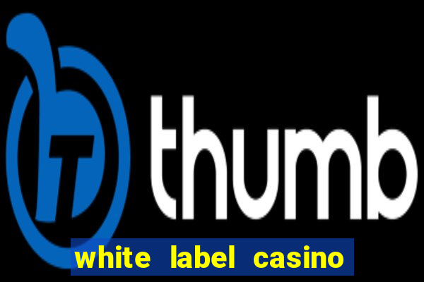 white label casino affiliate program