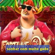 sonhar com muito gado