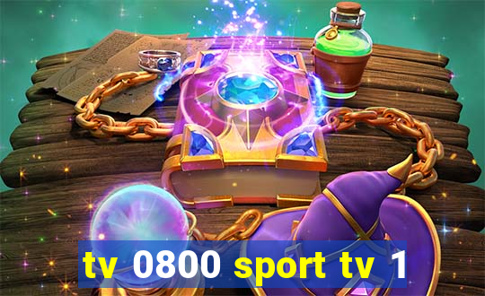 tv 0800 sport tv 1