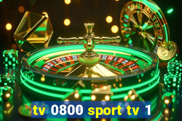 tv 0800 sport tv 1