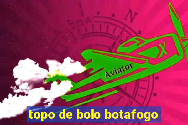 topo de bolo botafogo