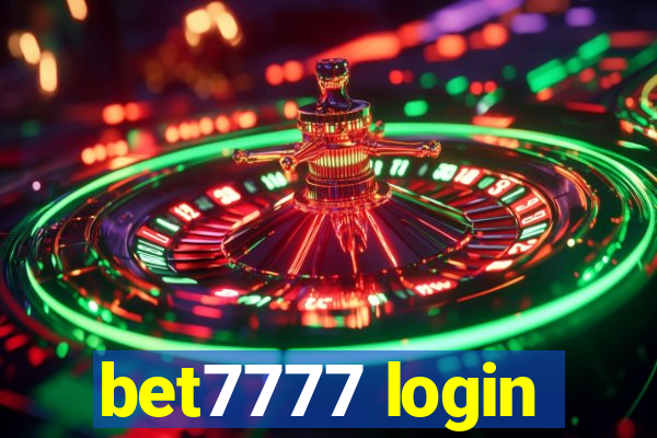 bet7777 login