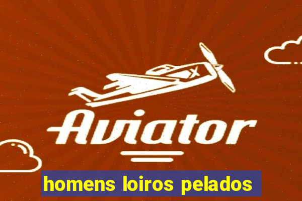 homens loiros pelados