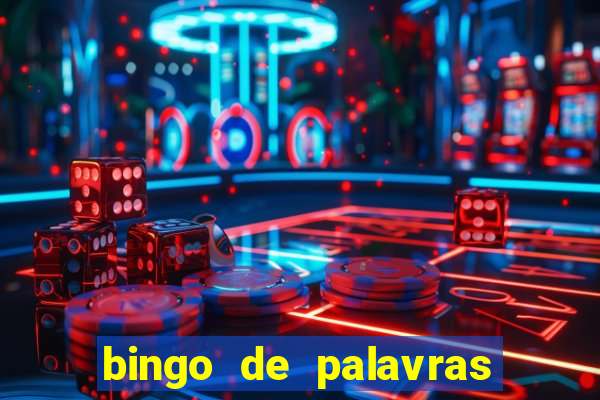 bingo de palavras de natal