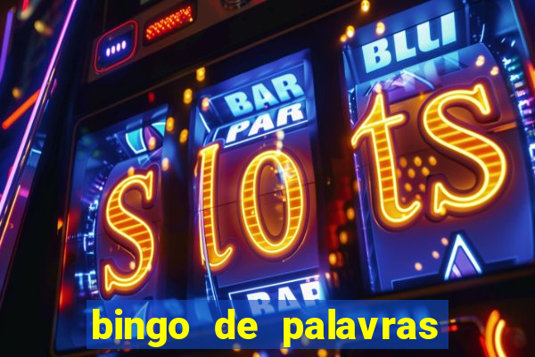 bingo de palavras de natal