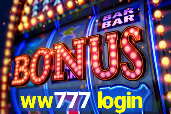 ww777 login