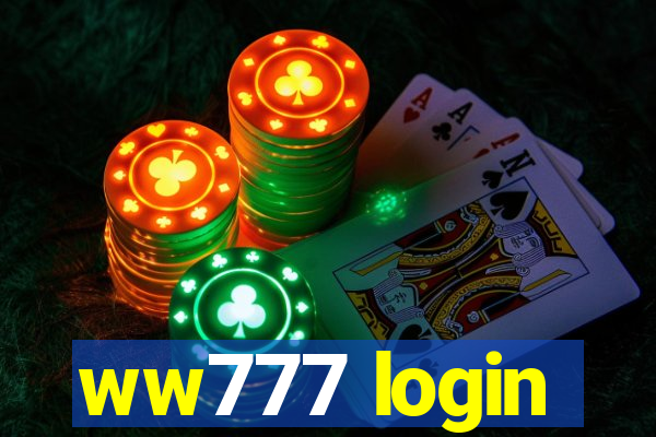 ww777 login