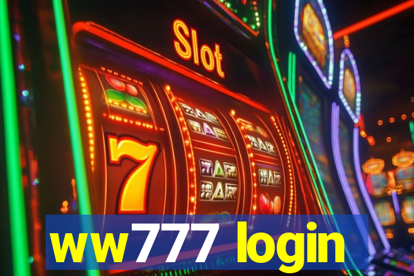 ww777 login