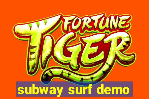 subway surf demo