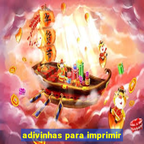 adivinhas para imprimir