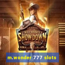 m.wonder 777 slots