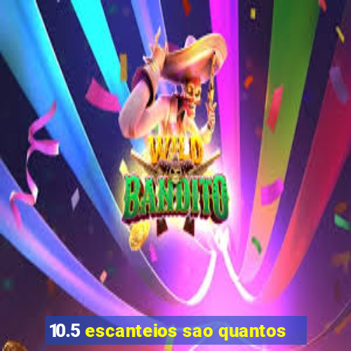 10.5 escanteios sao quantos