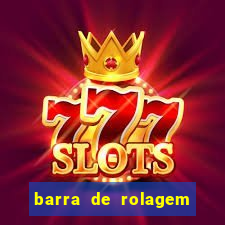 barra de rolagem descendo sozinha win10