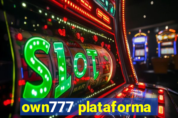 own777 plataforma