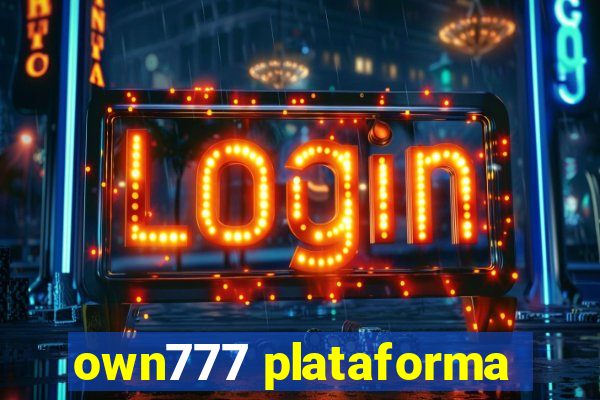 own777 plataforma