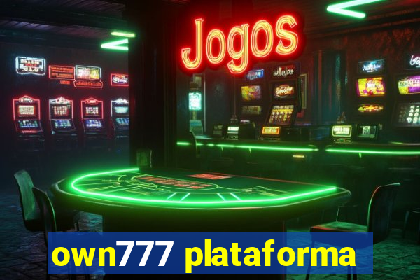 own777 plataforma