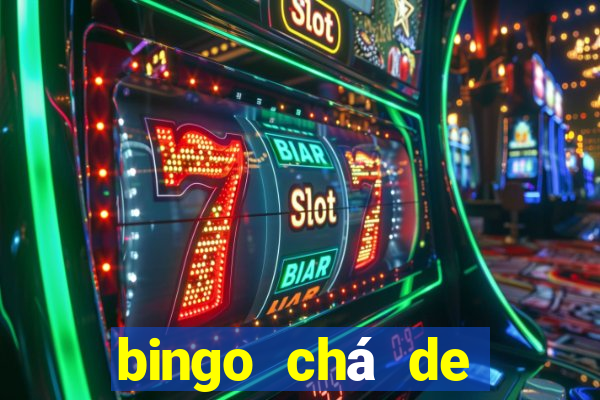 bingo chá de bebê excel