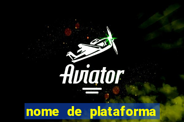 nome de plataforma de jogos