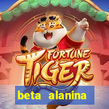 beta alanina aumenta a pressao