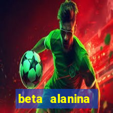 beta alanina aumenta a pressao