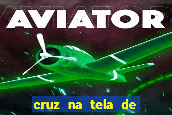 cruz na tela de cruz das