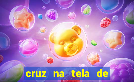 cruz na tela de cruz das