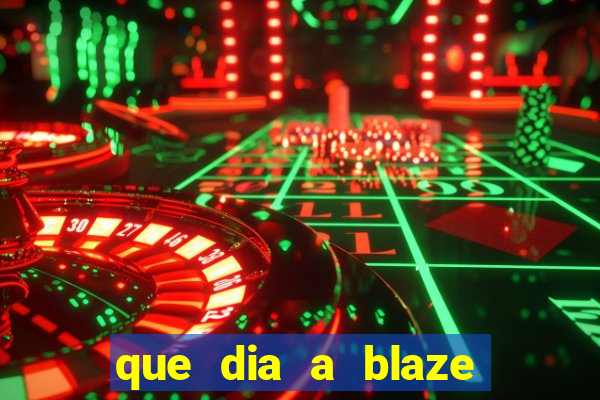 que dia a blaze paga o cashback