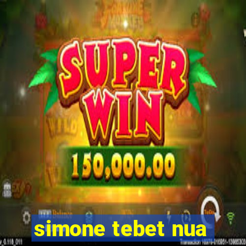 simone tebet nua