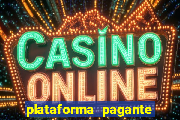 plataforma pagante fortune tiger