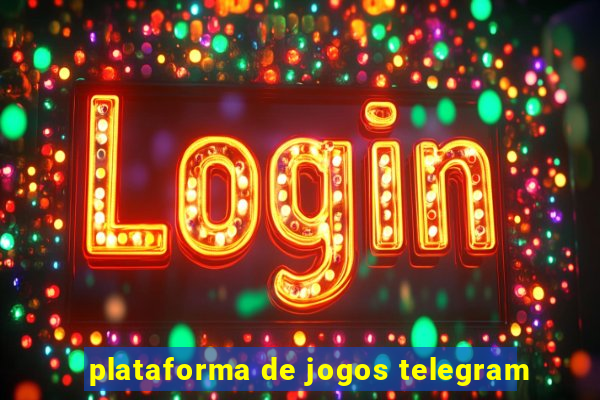 plataforma de jogos telegram