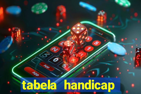 tabela handicap asiatico escanteios