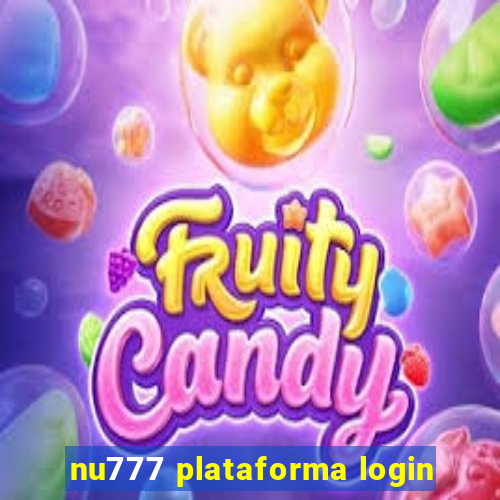 nu777 plataforma login