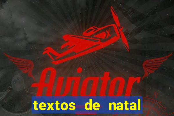 textos de natal para leitura