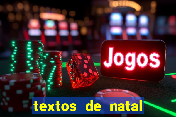 textos de natal para leitura