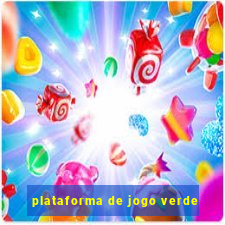 plataforma de jogo verde