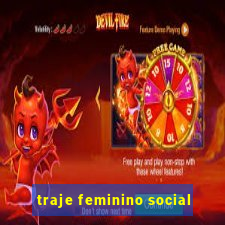 traje feminino social