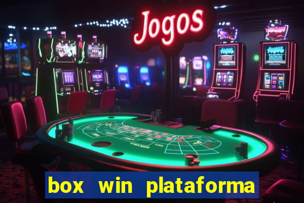 box win plataforma de jogos